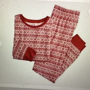 Red Patterned Men’s Pajamas